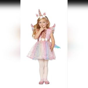 3-4 T Toddler Winged Unicorn Costume